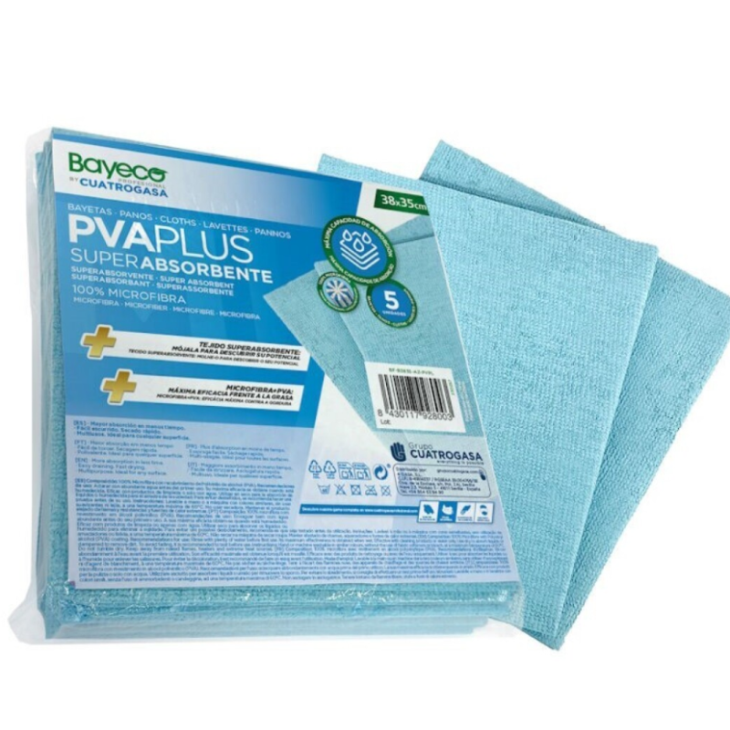 Bayeta Pvamicro 35x38 azul
